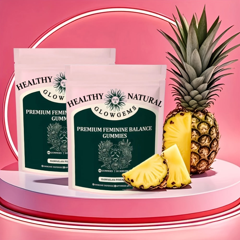 Vital Nutrition Women's Balance Gummies Are Selling Well, Caring for Women And Partners, Making Them The Preferred Gift for Women, Hawaiian Pineapple, with Vitamin C Probiotic Gunmies for Women's Health 60pcs