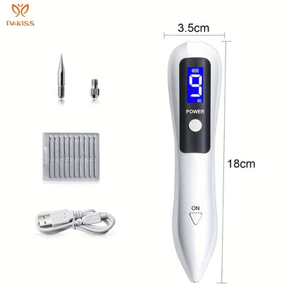 Electric Hair Removal Device 9-Level Adjustable IPL Epilator with LCD Display - USB Rechargeable Painless Body Hair Remover for Men & Women, Portable Sleek Design, Gift for Valentine's & Christmas