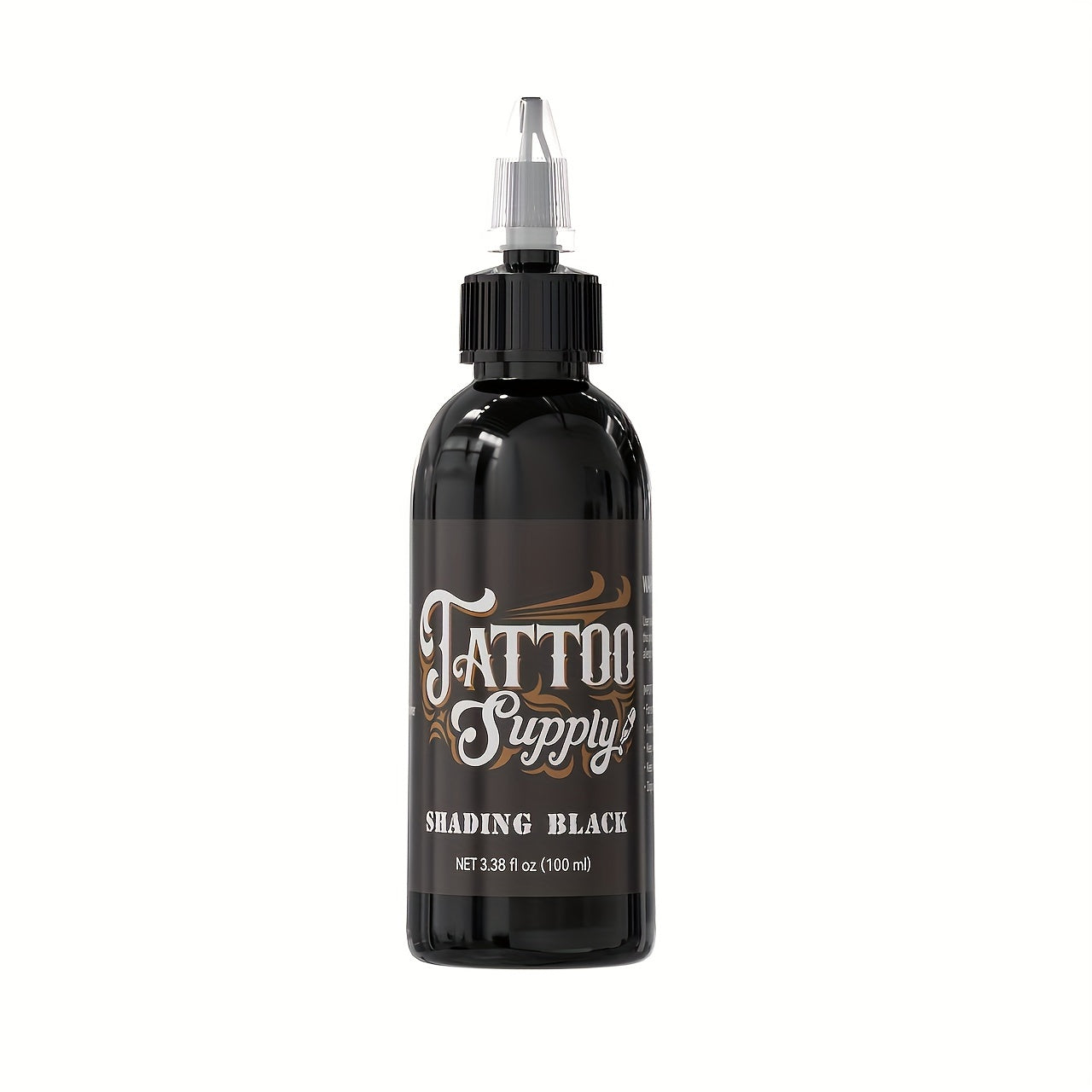 Black Tattoo Ink Professional Outlining Shading Blending Ink Set Waterproof Long Lasting Body Art Tattoo Supply for Artists Beginners 100ml 250ml