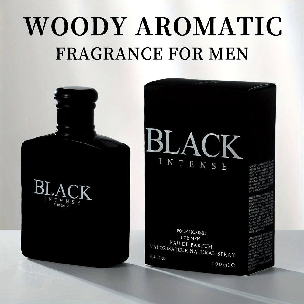 Men's Eau de Toilette Spray 3.4oz 100ml - Woody Fresh Masculine Cologne with Sage Lemon Absinthe Long Lasting EDT Fragrance for Men
