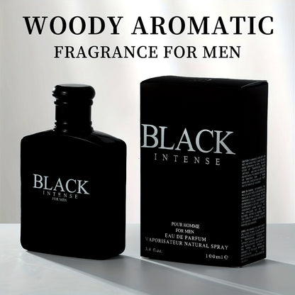 Men's Eau de Toilette Spray 3.4oz 100ml - Woody Fresh Masculine Cologne with Sage Lemon Absinthe Long Lasting EDT Fragrance for Men