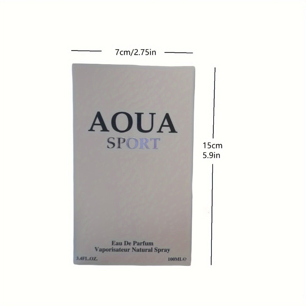 Men'S EDP 3.4Oz AOUA, Top Notes Lime/Neroli/Jasmine
