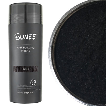 Hair Building Fibers Instant Thickening Powder for Thinning Hair — Natural Volume & Density, All-Day Hold, Washable & Non-Staining, 7 Color Options for All Hair Shades