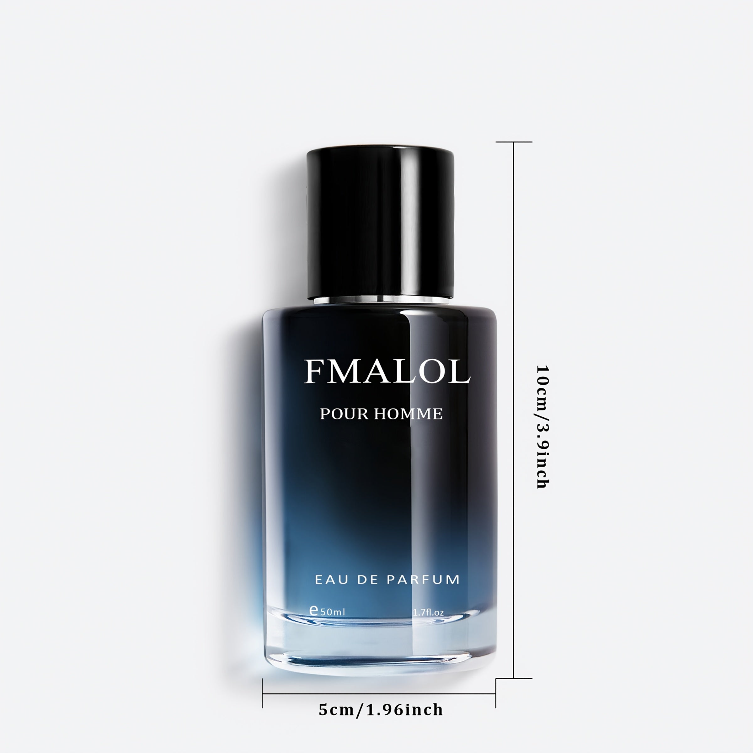 1.69oz Men's Cologne & Body Spray Perfume Suitable for Dates, Pheromone Perfume with Lemon Bergamot & Sage, Long-Lasting Fresh Fragrance, -Based Cologne Gift for Him, 4-6 Hour Scent for Holidays, Summer Perfume for Daily Use