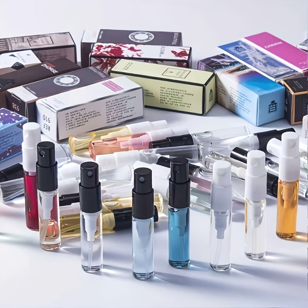 Women's Perfume Gift Set - Random Flavor Solid Fragrance Sampler 10pcs Color Box / 30pcs Card Version, Long-Lasting Portable Scent Collection for Everyday Use, Birthday & Anniversary Gift for Her