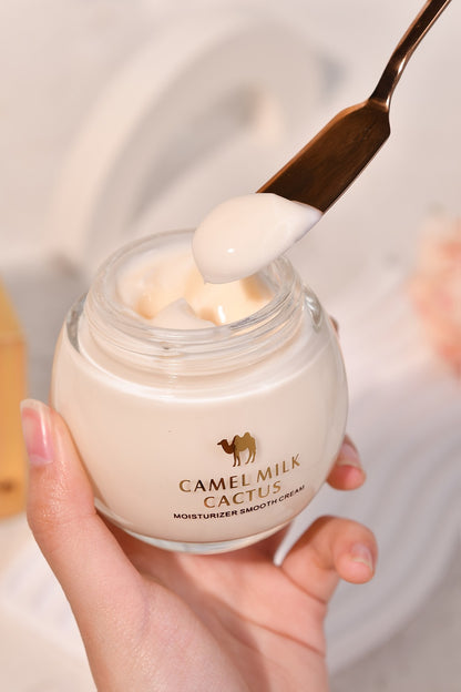 Retinol Night Cream with Niacinamide, Vitamin E & Camel Milk — Anti-Aging Brightening Firming Moisturizer, Overnight Skin Renewal Face Cream, 130g / 4.59 oz