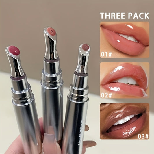[6pcs Set] HERORANGE Tinted Lip Gloss & Plumping Vibrant Shine Unisex for All Seasons Festival Party Stage Must-Have Christmas Halloween Valentine'S Mother'S Day Gift Teen Girls Trendy Stuff Glossy Lip Balm Girly Must Haves Cheap Sheer Lip