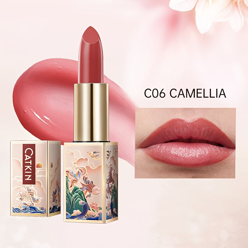 CATKIN Moonlight Lip Balm, Lip Balm with for Instant Shine Lip Care, Colour Changing Lip Balm-Valentine'S Day Gift