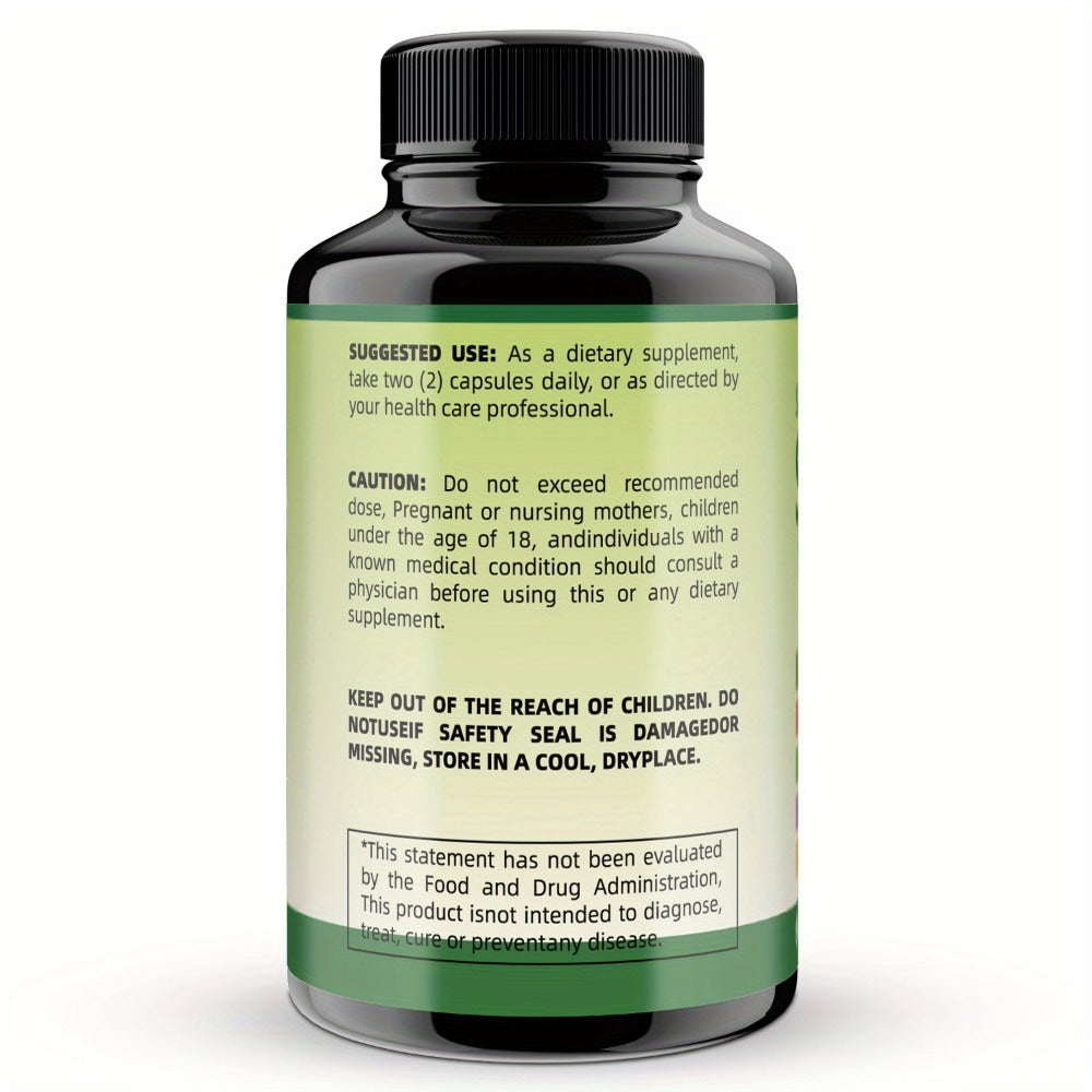 Buy 2 Get 1 Free Soursop Capsules (60 Capsules/Bottle) - 24-in-1 Herbal Supplement with Turmeric, Spirulina, Vitamin D3, Sea Moss & 's Mane-like Bitter Leaf for Immune, Antioxidant, Gut Health & - Dietary