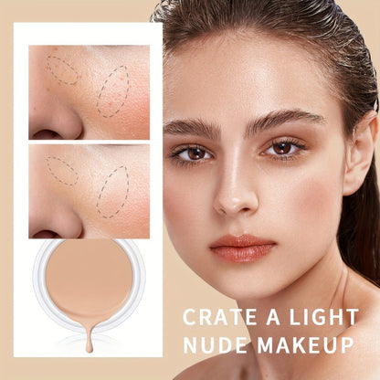 Waterproof Concealer Cream Set of 3 - Full Coverage Dark Spot & Tattoo Cover Concealer Paste for All Skin Types - Natural Finish Makeup Concealer