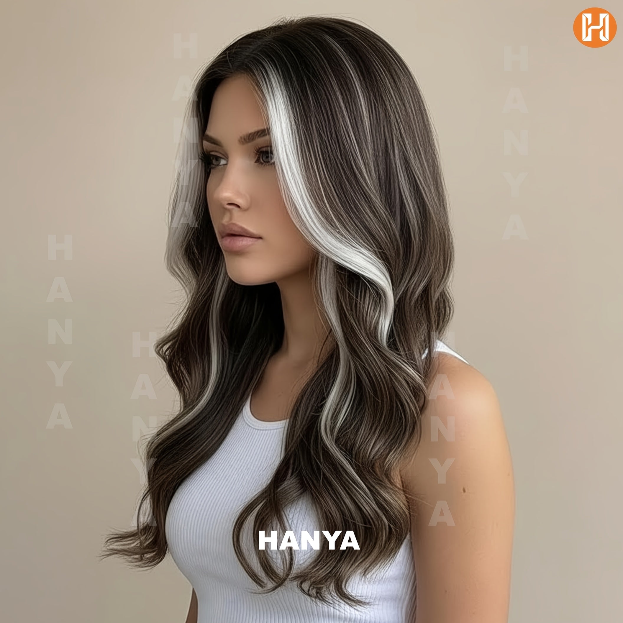 A Stylish 22-Inch Synthetic Heat-Resistant Wig, Perfect for Everyday Wear And Special Occasions - Ideal for Beginners, Making It a Great Choice for Valentine'S Day, Mother'S Day, Birthdays, Parties, Holidays, Gatherings