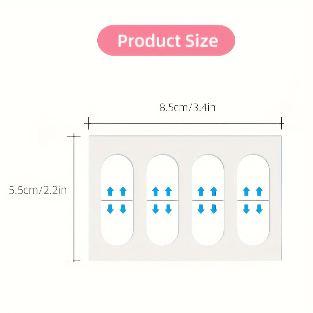 99pcs Invisible Facial Tape - Face Lift Suitable for Neck, Jawline, Under-Eye & Double Chin Wrinkle - Adjustable Elasticity for Skin, Temporary Non- Skin Tightening
