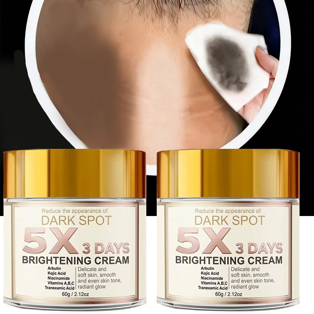 2pcs Brightening Cream with Vitamin C, Niacinamide, and Snow Grass Extract- Unscented Moisturizing Cream, Hypoallergenic- Suitable for Dry Skin, Light Beige, Dark Spots and Pigmentation-Skin Care for Intimate Areas, Underarms, Buttocks, and Thighs