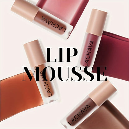 Velvet Liquid Lipstick Matte Lip Gloss — Long-Lasting Waterproof Non-Drying Formula, Highly Pigmented All-Day Wear in Nude Brown Pink Red Purple Gold