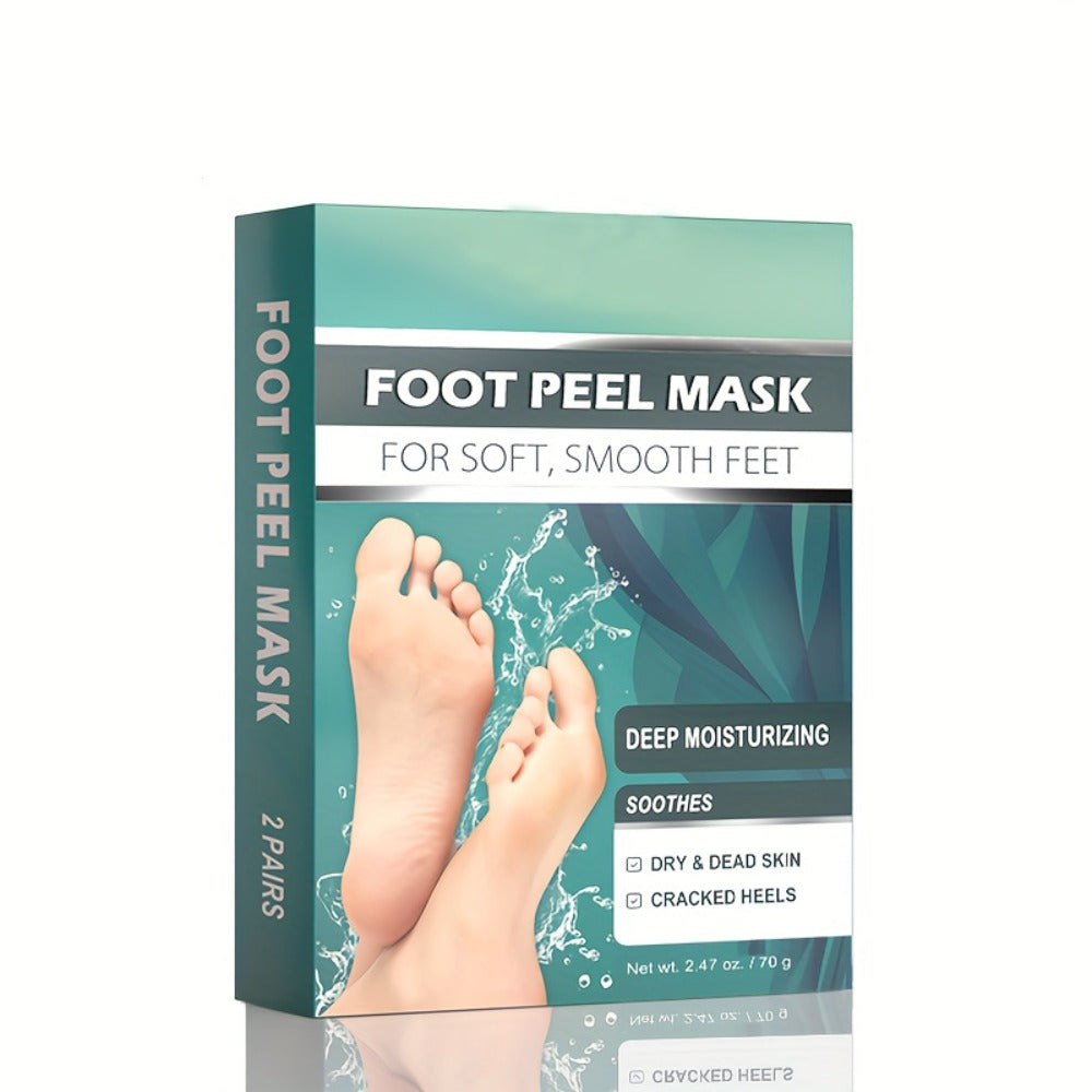 Foot Mask - Exfoliator Off Dead Skin Remover, Firming, Hypoallergenic, for Smoothing, Moisturizing And Brightening Hands And Feet, Reappearance of Tight Skin, Soft Smooth Touch Feet
