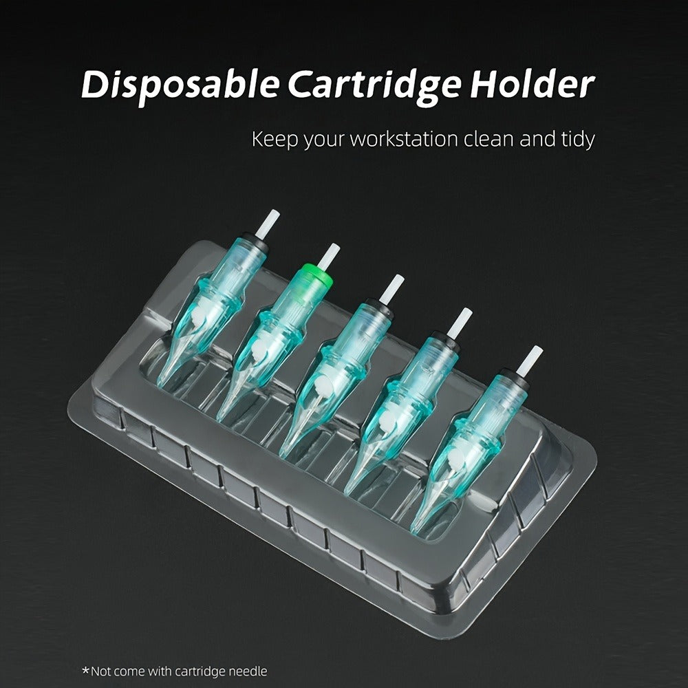 Pack of 50 Disposable Needle Holders Designed to Maintain a Clean And Organized Workspace, Ideal for Both Tattoo Professionals And Novices