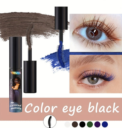 Volume & Lengthening Mascara — Thickening Curling Long-Lasting Formula | Plant Squalane | Dramatic Lash Look | 6 Shades | Daily & Party Wear