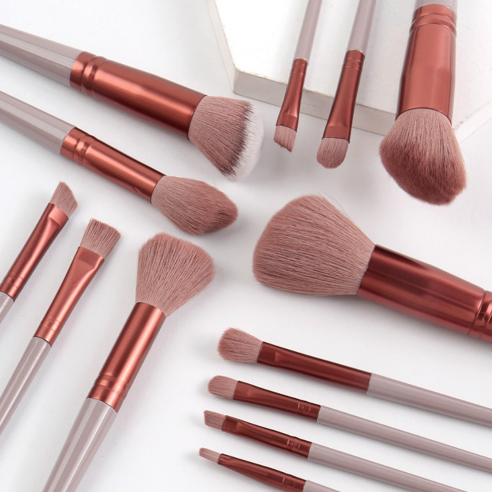 40/56pcs Complete Makeup Brush & Beauty Tool Combo - Soft Synthetic Fiber Brushes Suitable for /Normal Skin, Wood Handle, Foundation/Blush/Contouring/Eye/Powder Application - Ideal for Beginners & Pros (Affordable)