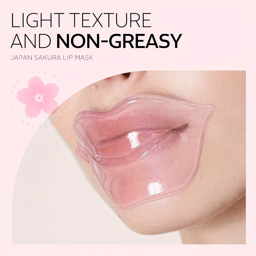 50pcs Sakura Skincare Set | 10 Packs Each of Sakura Mud Mask, Sleeping Mask, Peach Scent Body Cleansing Scrub, Nutritional Lip Mask, Sakura Moisturizing Toner | Gentle Cleansing, Moisturizing, Easy to Travel, Suitable for All Skin Types
