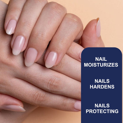5-in-1 Nail Care Set — Formaldehyde-Free Top Coat, Strengthening Base Coat, Nail Hardener, Cuticle Oil & Polish Remover | Complete Manicure Kit for Strong, Long-Lasting Nails | Nail Treatment Set