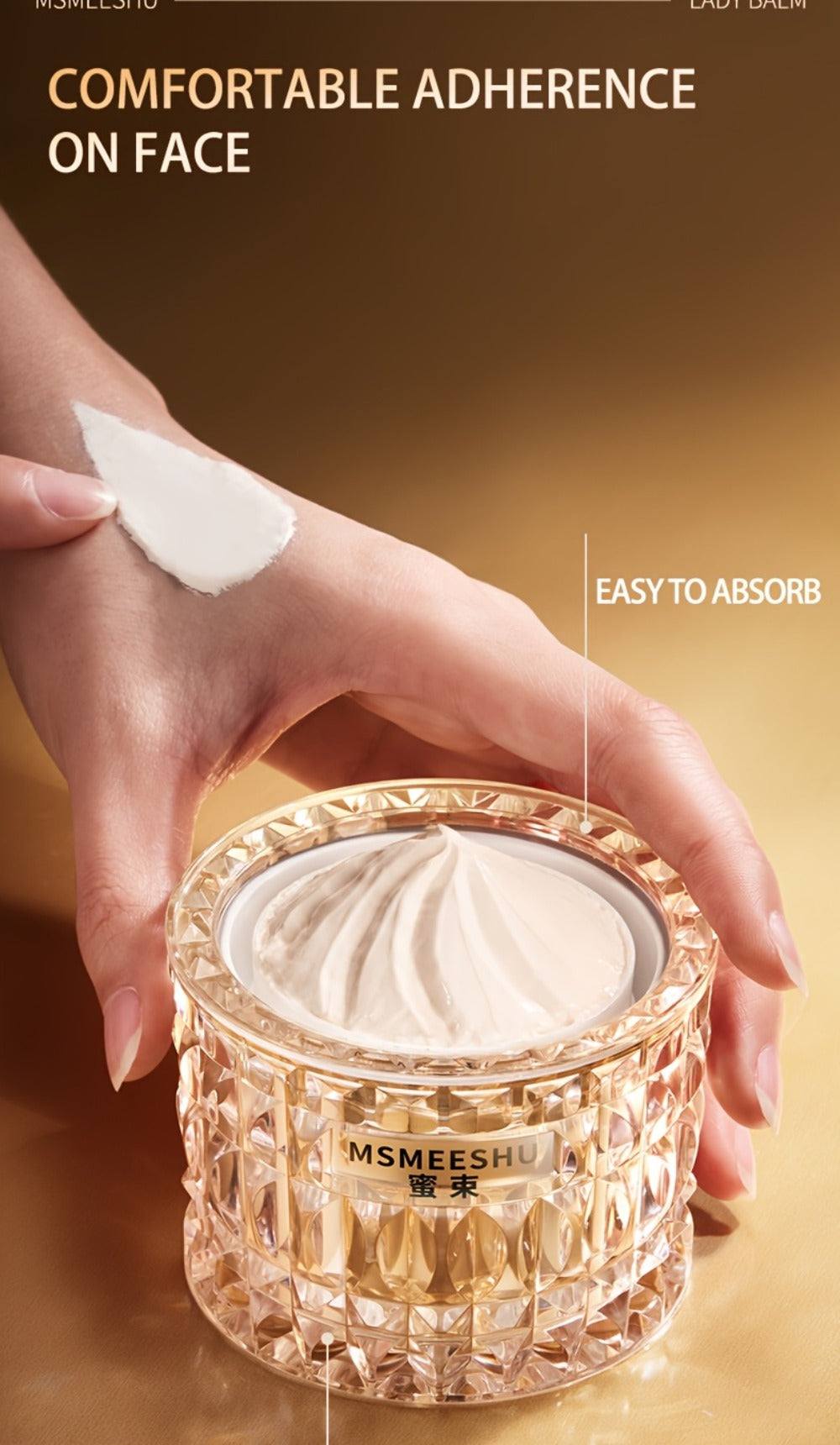 A Beauty-Enhancing Firming Cream That Provides Deep Hydration, Enriched with Collagen, Ginseng, Reishi Mushroom, Milk, Pearls, And Allantoin. It Brightens The Skin And Signs of Aging, Suitable for Both Men And Women, Making It a Perfect Holiday Gift