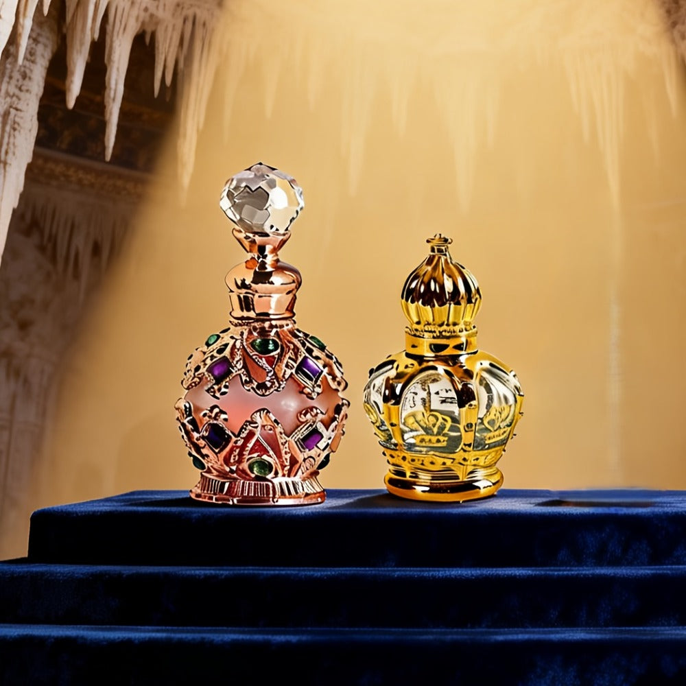 Arabian Perfume for Women Diamond Bottle EDT — Ocean Flower Vanilla Musk Long-Lasting Fragrance Spray | Diamonds Woody & Diamond Crown Styles | Luxury Gift for Her