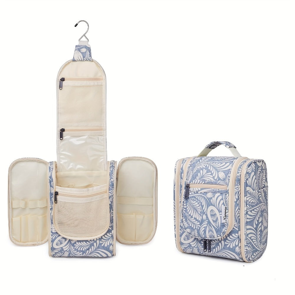 Travel Bag for Toiletries Cosmetic Bags for Women Hanging Toiletry Bag Multi-compartment Makeup Bag Organizer Bag for Essentials Accessories Makeup Bag for Cruise Essential Items Christmas Gift