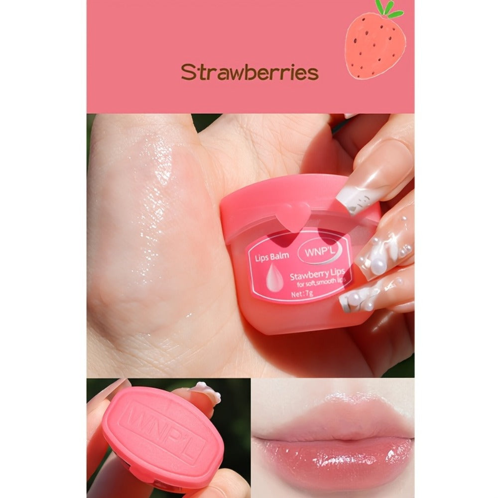 Lip Gloss Bulk Pack 32 Pcs Moisturizing Fruit-Flavored Lip Mask & Primer 7g Each - Hydrating Nourishing Lip Care for All Skin Types Valentine Gift Stocking Stuffer Women Beauty Set