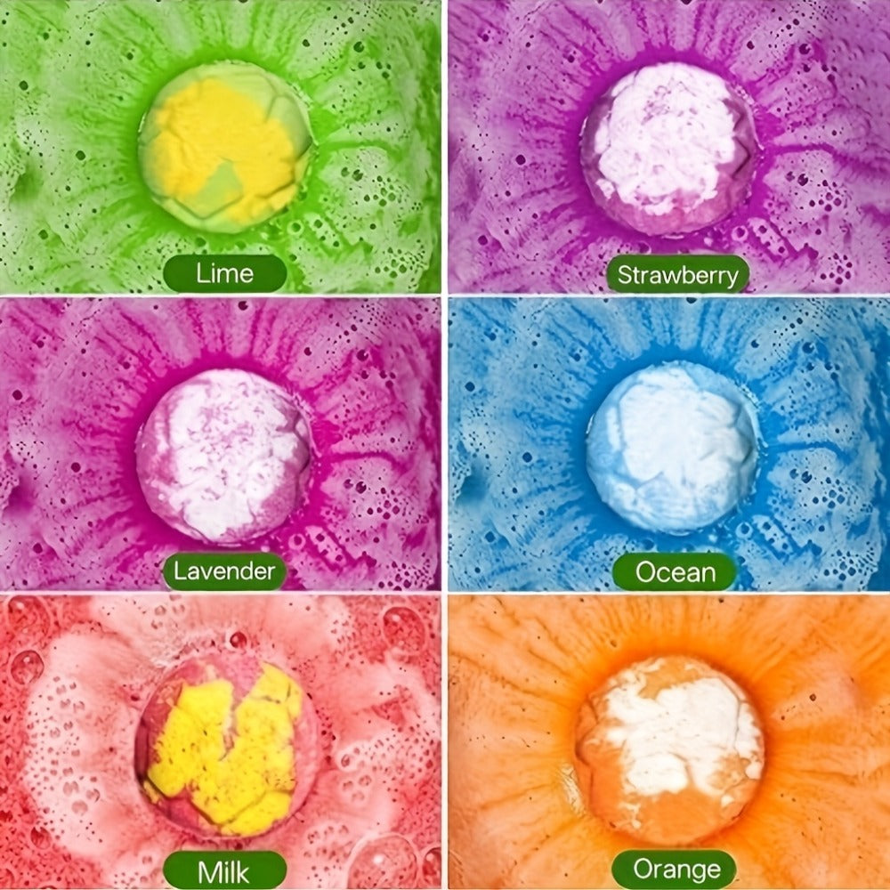 Mother'S Day Gift For - Dinosaur Bath Bombs With Surprises, 6 Packs Bath Bombs For, Dinosaur Bath/ Bath Bombs For, Bath Bombs With Surprise Inside, Fizzy Bath Ball Reveal Hidden Dino.