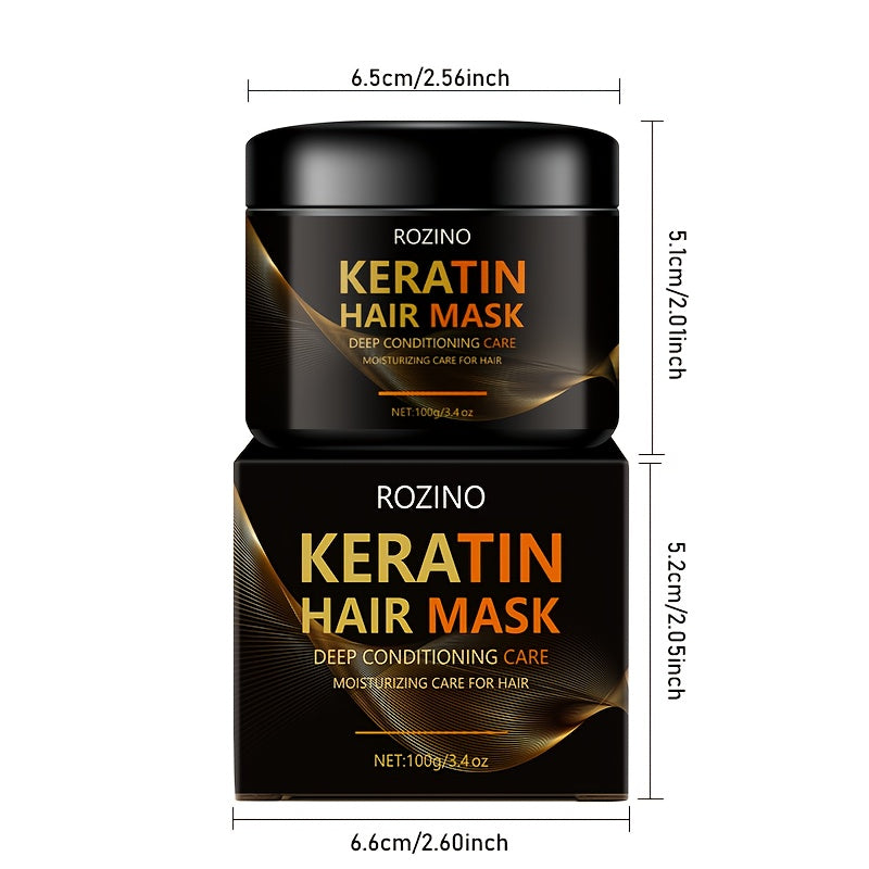 Keratin Hair Care 5pcs Set: Keratin Shampoo, Conditioner, Hair Mask, And Essential Oil - | Deeply Cleanses | Strengthens Roots | Repairs Split Ends | Volumizes And Nourishes |Hair Care Products | Keratin Heat Protection |Christmas Gift