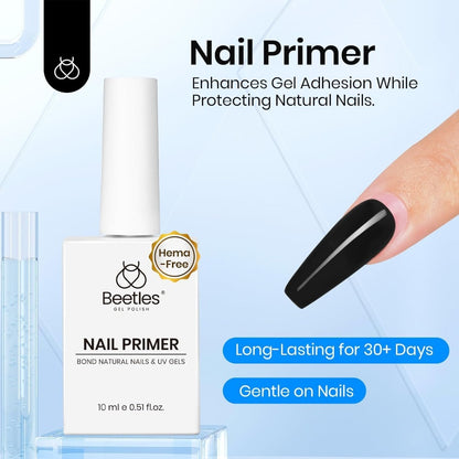 Nail Glue and Dehydrator Kit 3Pcs Professional Acid-Free HEMA-Free Gel Nail Bond Primer Prep Set for Press On Nails Nail Tips Extensions Gel Manicure Long Lasting Adhesion Gift for Women