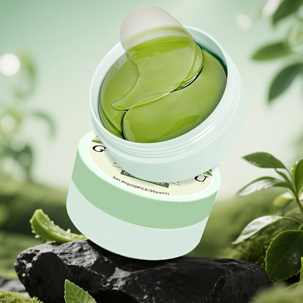 Arovira Collagen Eye Cream & Eye Mask, Hydrates And Firms The Eye Area, Suitable for Dark Circles Puffiness And Fine Lines, 60pcs, Fragrance-free Daily Skincare Routine, Elegant Packaging Natural Ingredients