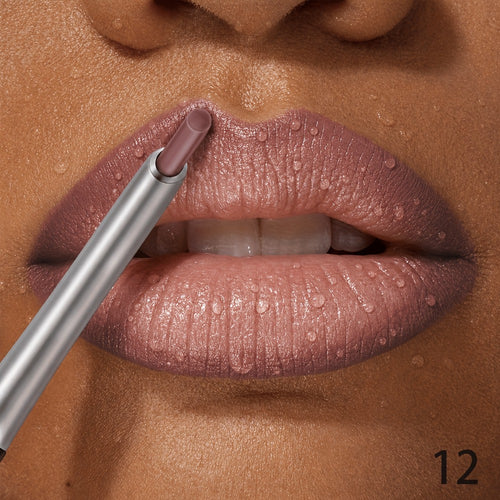 Lip Liner Pencil Matte Long Lasting Waterproof Non-Fading Non-Stick Precise Definition Smooth Glide Lip Outliner for All Day Wear