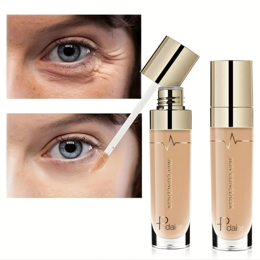 2pcs Moisturizing Eye Concealer Cream, Covering Wrinkles, Dark Circles Long-Lasting Waterproof Formula Liquid Concealer Stick Contain Plant Squalane Mother's Day Gifts for Mom Christmas gifts, Christmas presents for Mom/Partner