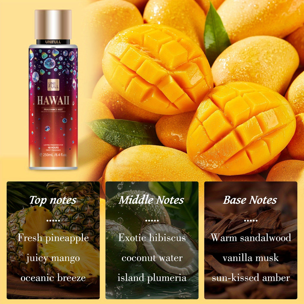 [Long-lasting Perfume Mist] Long-lasting 8.4oz Ladies' Hair and Body Perfume Mist | Fragrance for Dates, Parties & Gifts