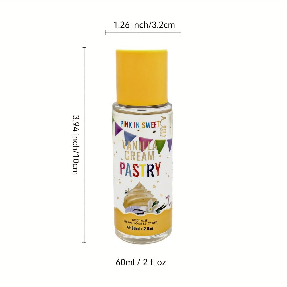 Women's Fragrance Gift Set - Body & Hair Perfume Spray 4-Piece Set 2 fl oz Each | Sweet Long Lasting Scent for Date Party & Gifting