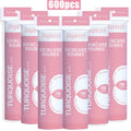 600pcs Disposable High Quality Round Pads, Cleansing Pad, Makeup Remover Pads.Soft And Gentle on All Skin Types.Facial Make-Up, Cleansing And Care Tools.Portable - 100 Tablets Per Pack 2.36*2.36inch