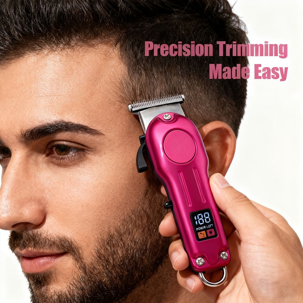 Cordless Hair Clipper Set for Professionals - Rechargeable Trimmer Suitable for Both Men And Women, Ideal for Barbers And Home Haircuts, Perfect for Personal Grooming And Travel, Great Gift Options for Father'S Day, Birthdays, And Christmas