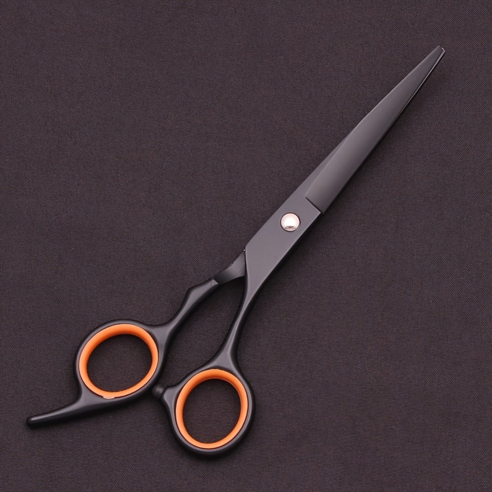 Professional 6" Japanese Steel Hair Scissors Set - 3pcs Texturizing Kit with Thinning Shears, Razor Comb & Detangling Apple Comb for Salon/ Home Use