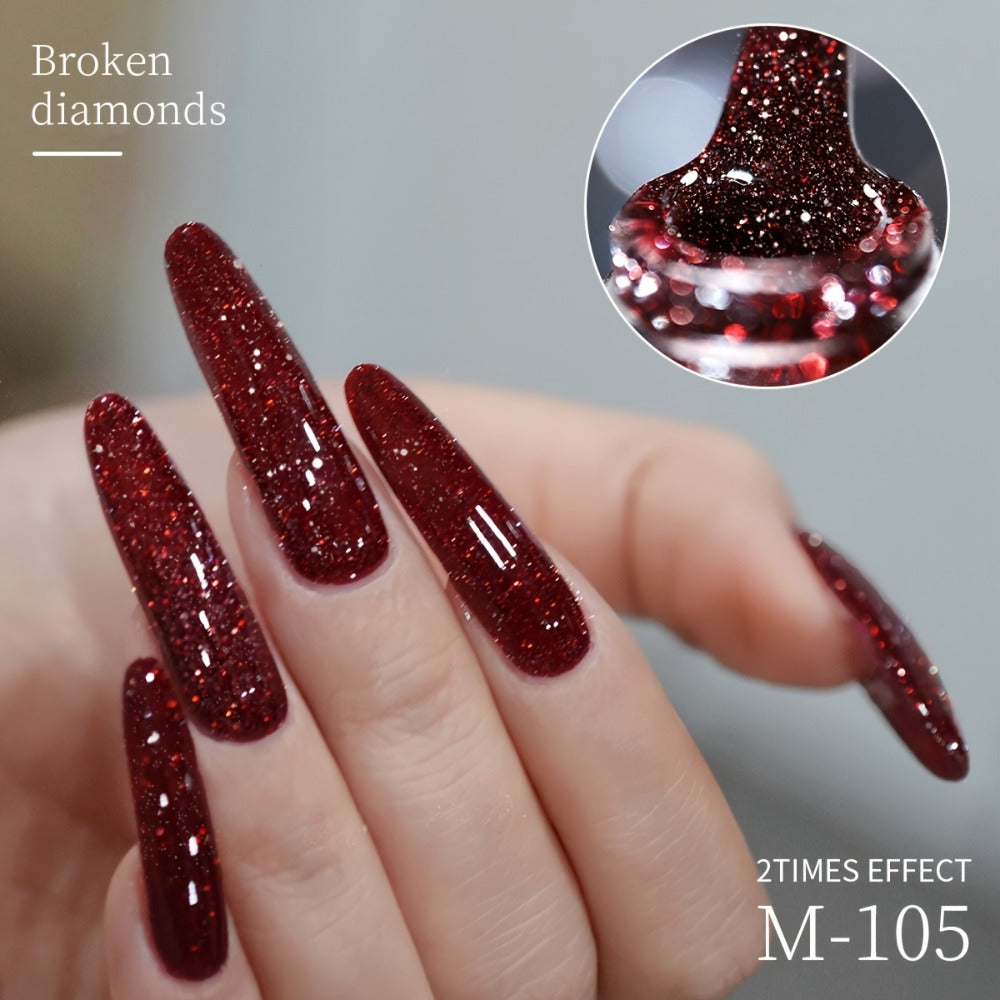 XEIJAYI 5pcs/set 0.51oz New Popular Nail Gel Semi Permanent Nail Art Soaking LED Nail Salon DIY Nail Salon Gelcs