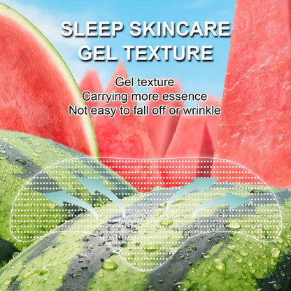 Forehead Patches Watermelon Caffeine Collagen Niacinamide Ultra Hydrating Moisturizing Nourishing Tender Skin Daily Facial Care 15pcs