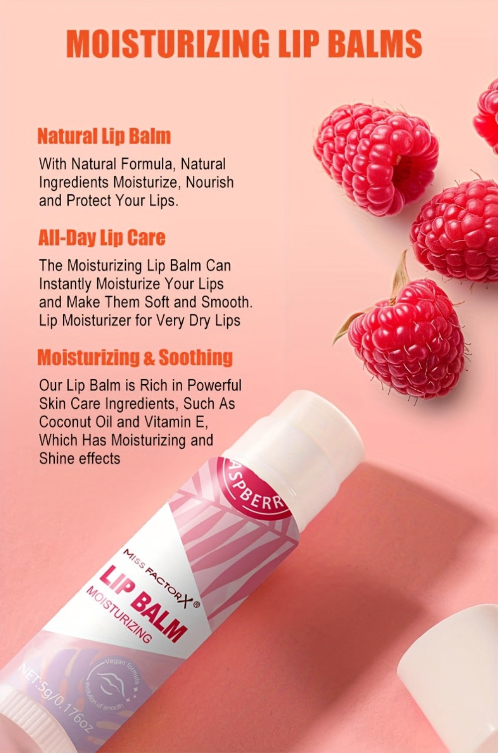 [Moisturizing Lip Balm Set] 50pcs/Box Moisturizing & Hydrating Lip Balm Set | Day and Night Use, Fruit Flavored Lip Care for Autumn-Winter Cracked Lips, Perfect Holiday Gift Choice, Unique Gift Pack