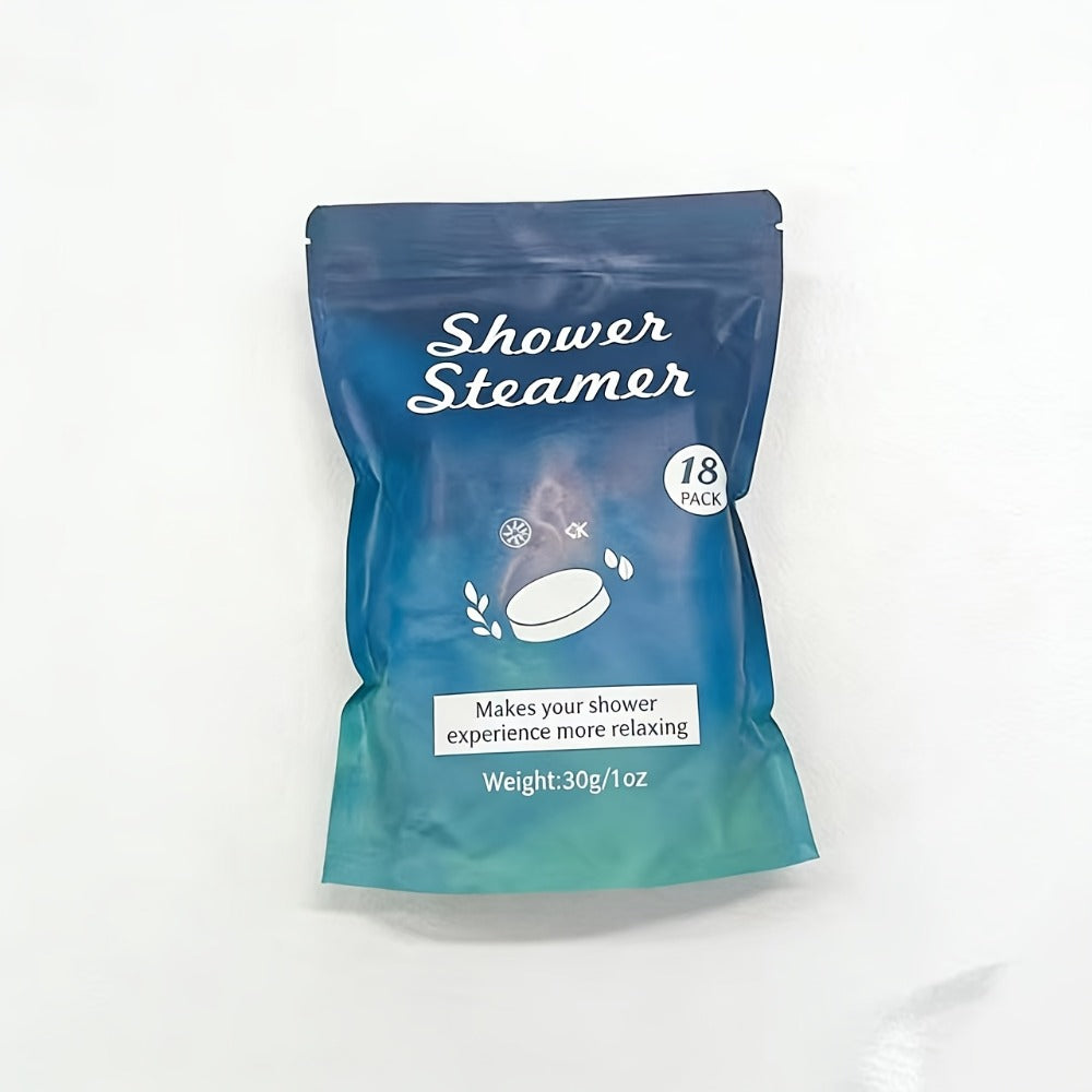 18pcs Shower Steamers Gift Set with Essential Oils - Eucalyptus, Rose, Jasmine, Citrus, Peppermint, Lavender, Home SPA for Travel Daily Necessities, Birthday Gifts, And Perfect for Halloween And Christmas Gift