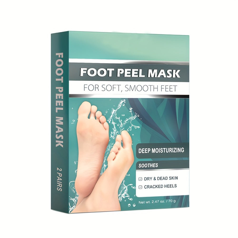 Foot Mask - Exfoliator Off Dead Skin Remover, Firming, Hypoallergenic, for Smoothing, Moisturizing And Brightening Hands And Feet, Reappearance of Tight Skin, Soft Smooth Touch Feet