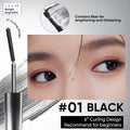 [Beach, Summer] Judydoll 3D Curling Eyelash Iron Mascara - Long-Lasting, Volumizing, Smudge-Proof, Water-Resistant, Nourishing, Easy Application, Suitable for All Eye Types, Beginner, Beach, Korean Makeup, Cheap Girl Stuff, Teen Girls Trendy, Summer, High