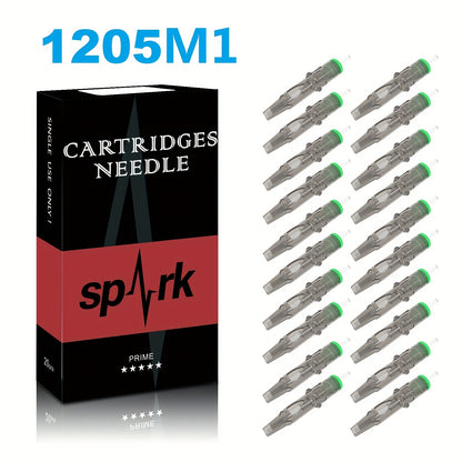 Tattoo Cartridge Needles Disposable Sterilized Round Liner Curved Magnum Flat Shader Professional Body Art Supplies 20pcs/box 12 Series RL CM M1 RS