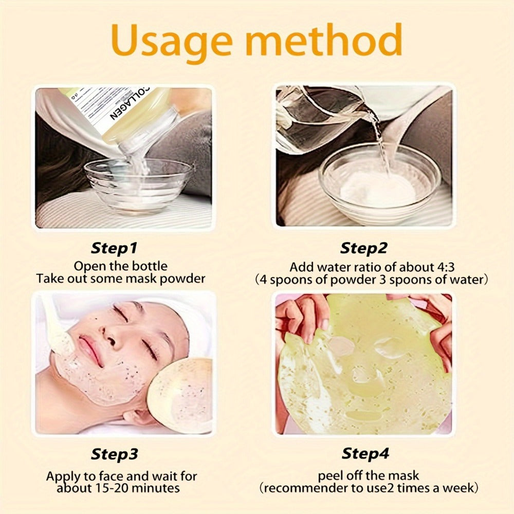 [New Upgrade] High-Quality Collagen/Turmeric Mask Powder, DIY at Home, Perfect for Valentine's Day and Mother's Day Gifts