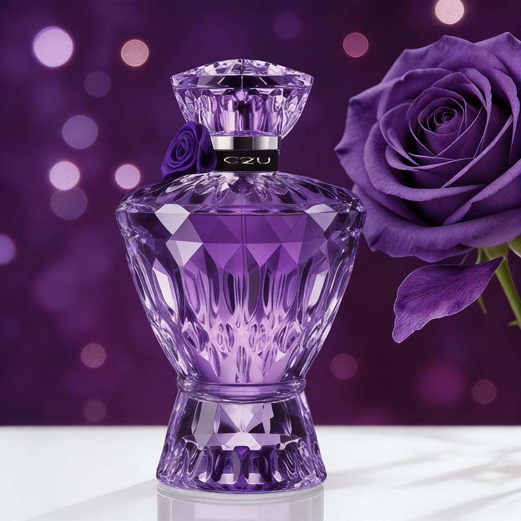 Random Single Piece Women's Perfume, Mysterious Purple Floral Woody Musk Scent, Long Lasting Eau De Parfum for Daily Wear & Dates, Perfect Gift for Her, Ideal for Valentine's Halloween Christmas New Year.