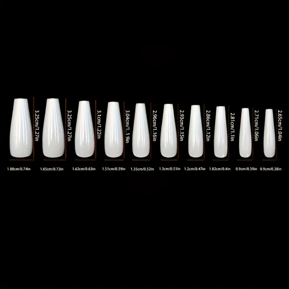 216 Press-On Fake Nails, Coffin Press on Nails Flower Fake Nails Nude Pink Acrylic Nails Reusable Spring Summer False Nails Glossy Full Cover Medium Length Shape Stick on Nails for Women Art Manicure