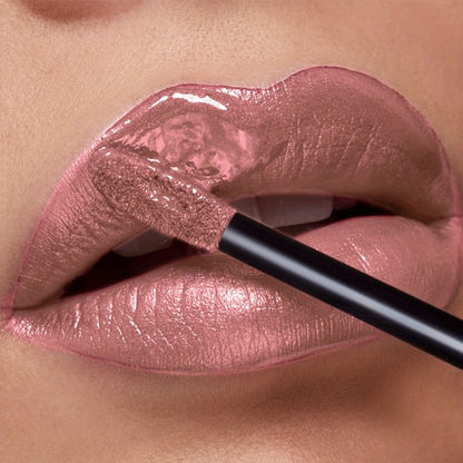 Shimmer Liquid Lipstick — Highly Pigmented Metallic Lip Gloss | Long-Lasting Non-Sticky | Plant Squalane Formula | 24 Shades for All Skin Types